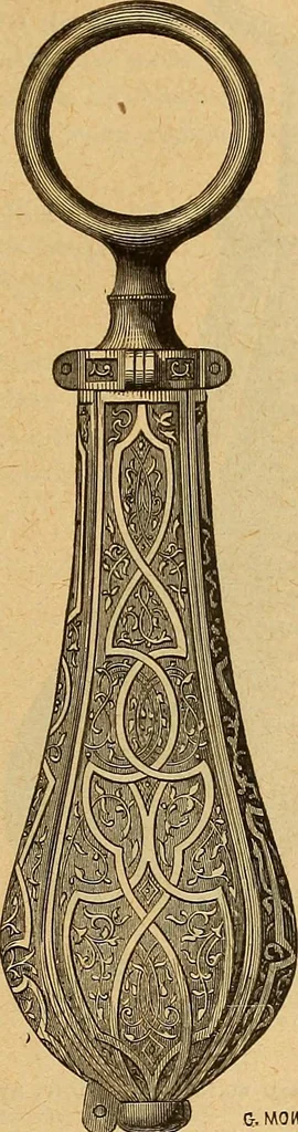 An illustration from Dictionnaire des arts décoratifs à l'usage des artisans, des artistes, des amateurs et des écoles, 1880, leaf 770