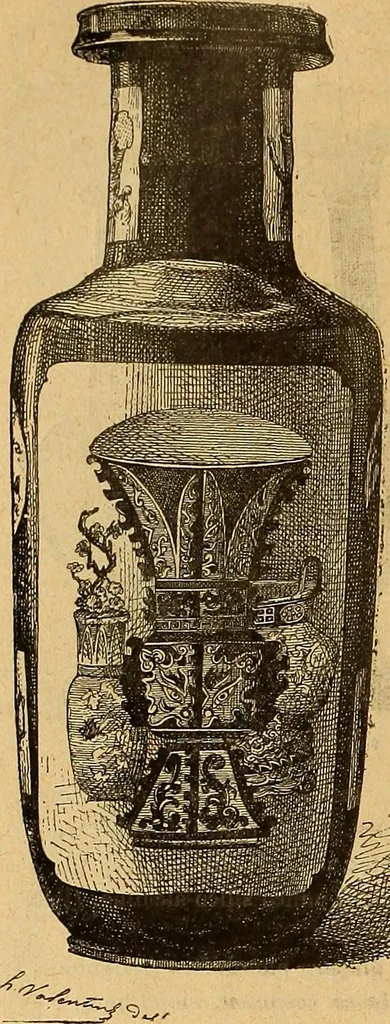 An illustration from Dictionnaire des arts décoratifs à l'usage des artisans, des artistes, des amateurs et des écoles, 1880, leaf 785