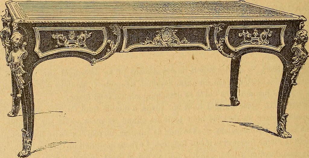 An illustration from Dictionnaire des arts décoratifs à l'usage des artisans, des artistes, des amateurs et des écoles, 1880, leaf 799
