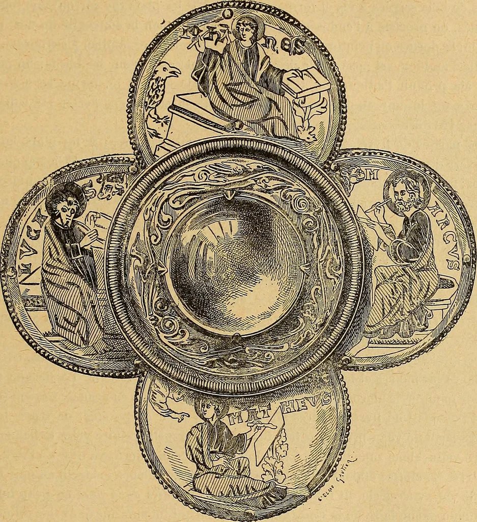 An illustration from Dictionnaire des arts décoratifs à l'usage des artisans, des artistes, des amateurs et des écoles, 1880, leaf 804