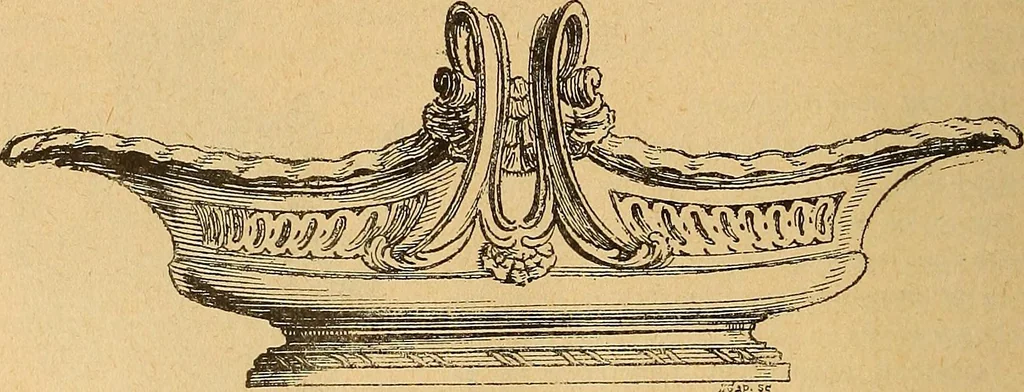 An illustration from Dictionnaire des arts décoratifs à l'usage des artisans, des artistes, des amateurs et des écoles, 1880, leaf 857