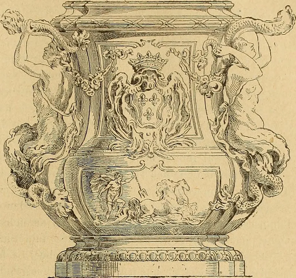An illustration from Dictionnaire des arts décoratifs à l'usage des artisans, des artistes, des amateurs et des écoles, 1880, leaf 866