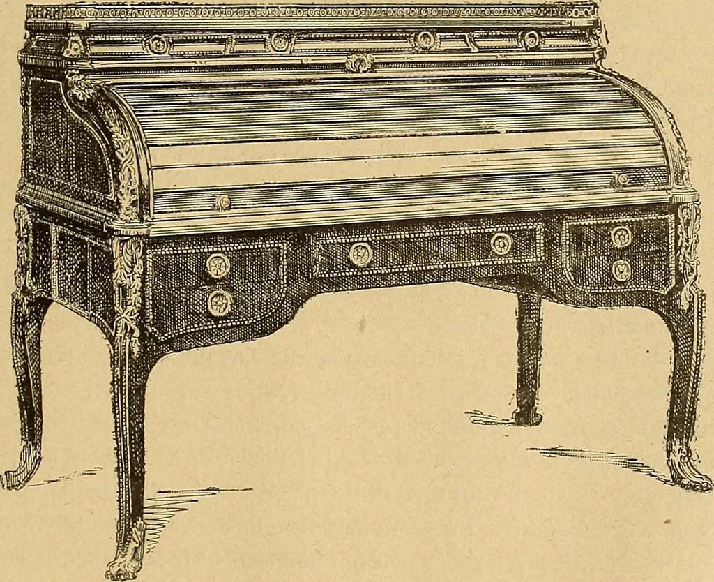 An illustration from Dictionnaire des arts décoratifs à l'usage des artisans, des artistes, des amateurs et des écoles, 1880, leaf 866