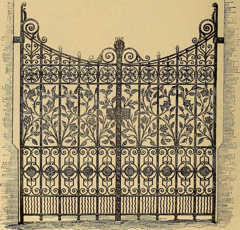 An illustration from Dictionnaire des arts décoratifs à l'usage des artisans, des artistes, des amateurs et des écoles, 1880, leaf 871