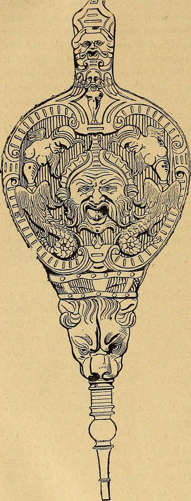 An illustration from Dictionnaire des arts décoratifs à l'usage des artisans, des artistes, des amateurs et des écoles, 1880, leaf 895