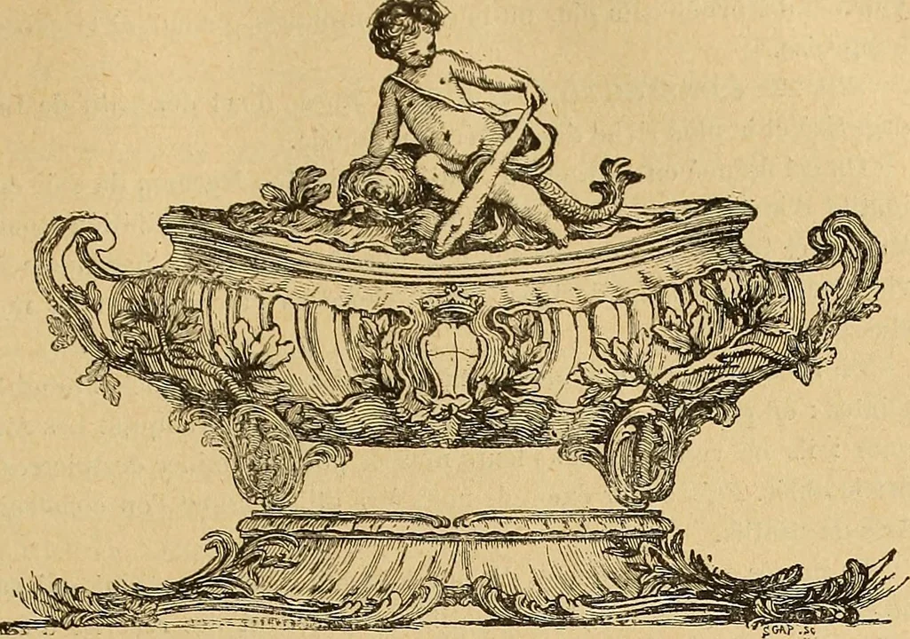 An illustration from Dictionnaire des arts décoratifs à l'usage des artisans, des artistes, des amateurs et des écoles, 1880, leaf 896