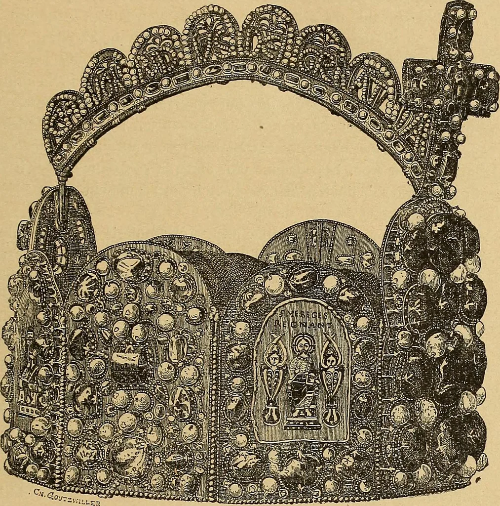 An illustration from Dictionnaire des arts décoratifs à l'usage des artisans, des artistes, des amateurs et des écoles, 1880, leaf 90