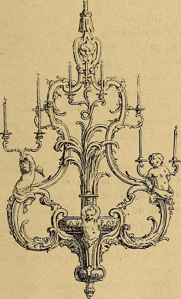 An illustration from Dictionnaire des arts décoratifs à l'usage des artisans, des artistes, des amateurs et des écoles, 1880, leaf 906