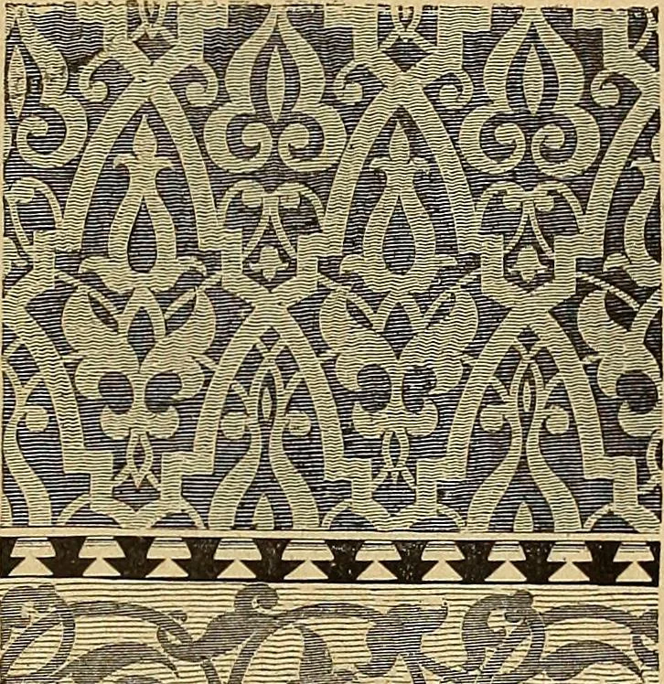 An illustration from Dictionnaire des arts décoratifs à l'usage des artisans, des artistes, des amateurs et des écoles, 1880, leaf 916