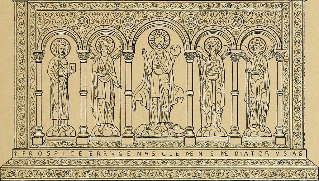 An illustration from Dictionnaire des arts décoratifs à l'usage des artisans, des artistes, des amateurs et des écoles, 1880, leaf 92