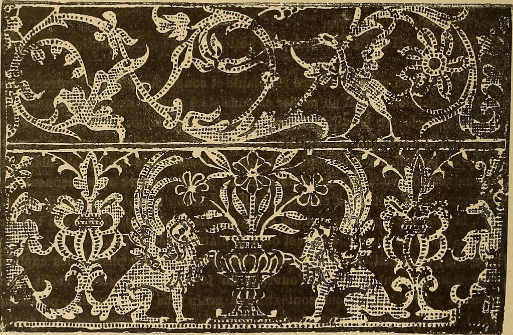 An illustration from Dictionnaire des arts décoratifs à l'usage des artisans, des artistes, des amateurs et des écoles, 1880, leaf 929