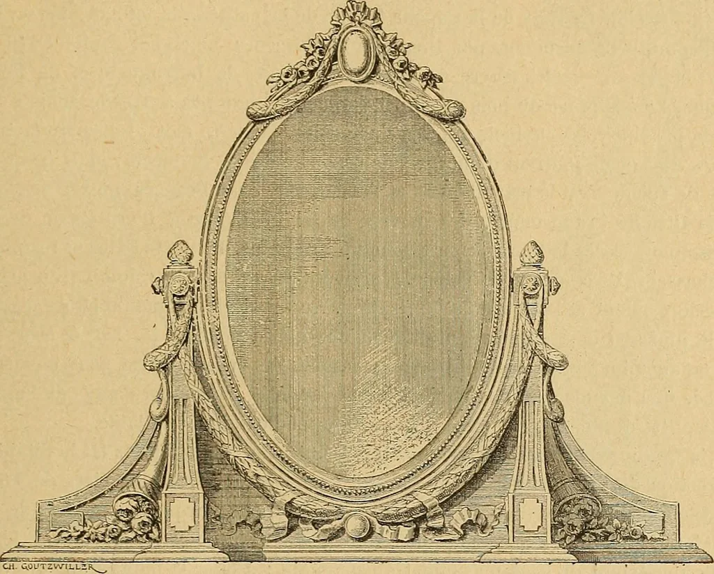 An illustration from Dictionnaire des arts décoratifs à l'usage des artisans, des artistes, des amateurs et des écoles, 1880, leaf 936