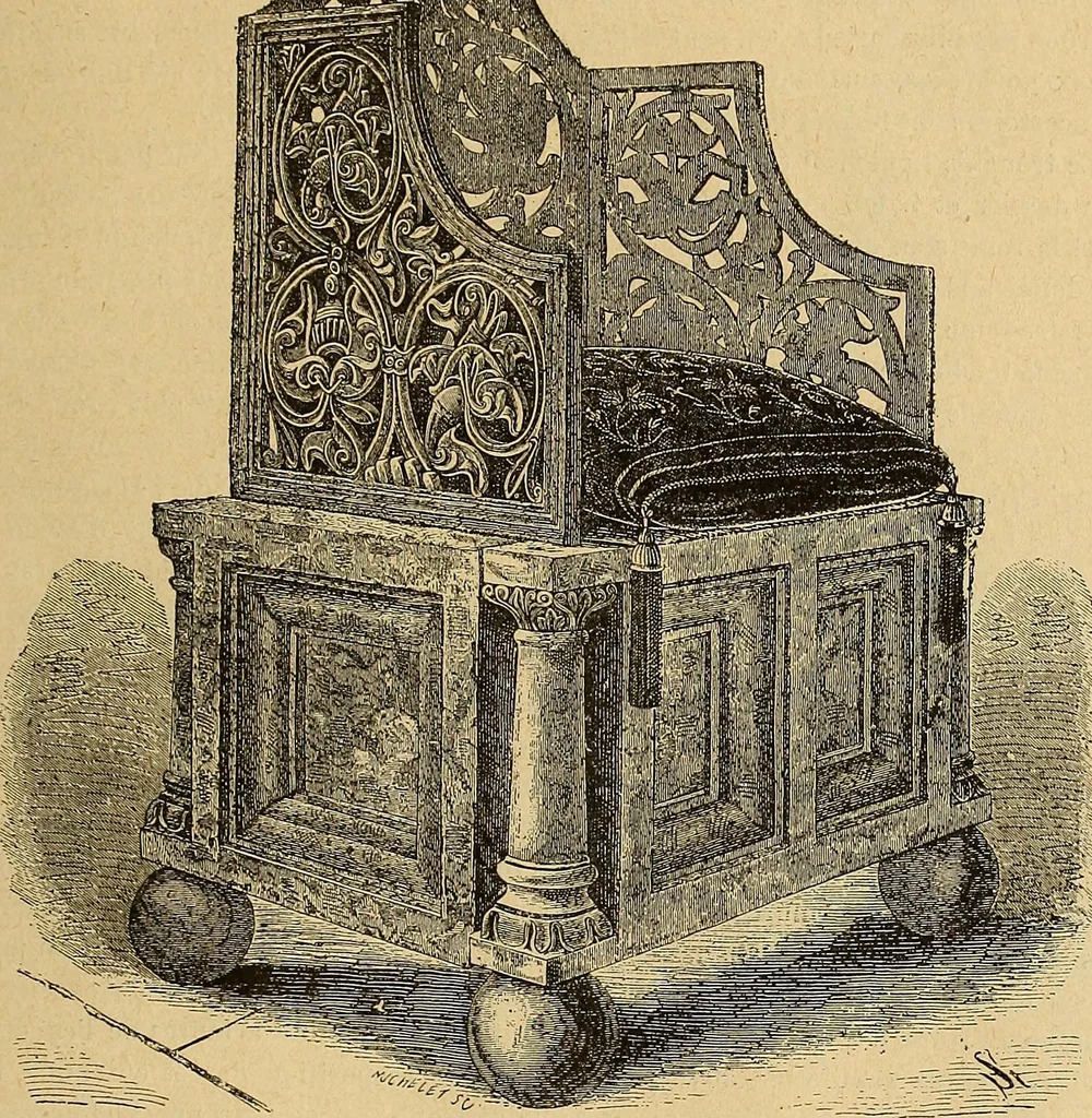 An illustration from Dictionnaire des arts décoratifs à l'usage des artisans, des artistes, des amateurs et des écoles, 1880, leaf 952