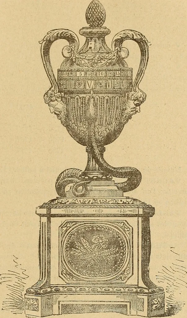 An illustration from Dictionnaire des arts décoratifs à l'usage des artisans, des artistes, des amateurs et des écoles, 1880, leaf 966