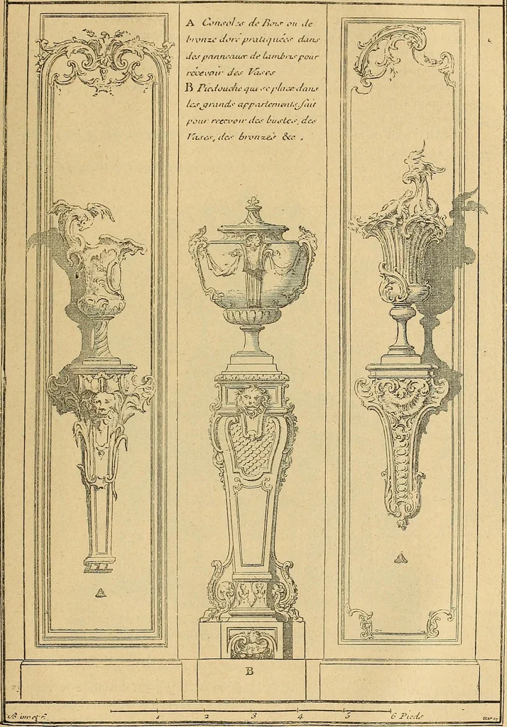 An illustration from Dictionnaire des arts décoratifs à l'usage des artisans, des artistes, des amateurs et des écoles, 1880, leaf 978