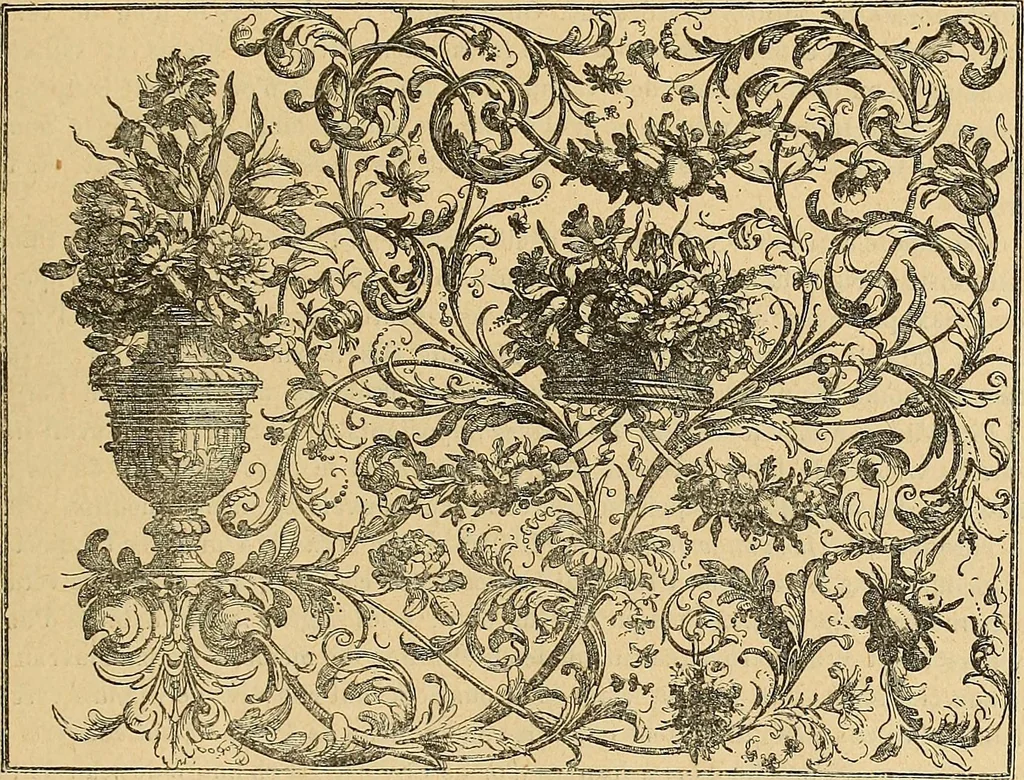 An illustration from Dictionnaire des arts décoratifs à l'usage des artisans, des artistes, des amateurs et des écoles, 1880, leaf 980