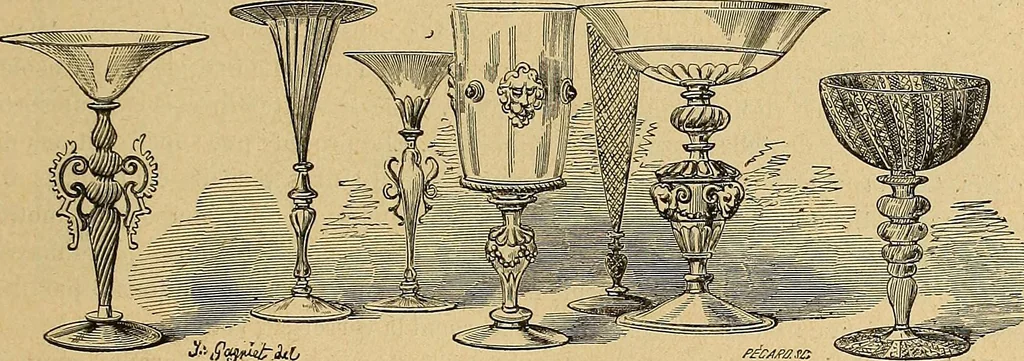 An illustration from Dictionnaire des arts décoratifs à l'usage des artisans, des artistes, des amateurs et des écoles, 1880, leaf 984