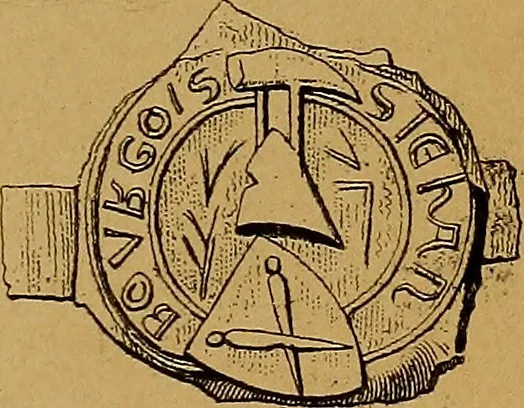An illustration from Dictionnaire des architectes français, 1872, leaf 74