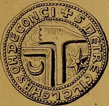An illustration from Dictionnaire des architectes français, 1872, leaf 76