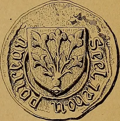 An illustration from Dictionnaire des architectes français, 1872, leaf 80