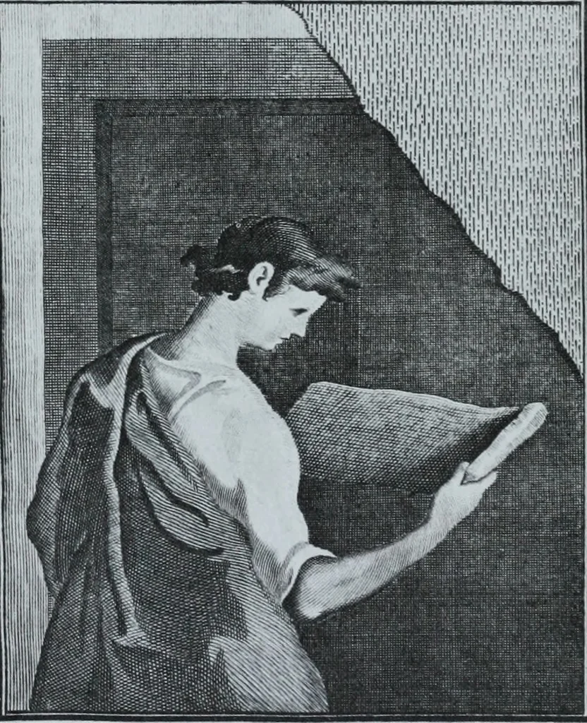An illustration from Dictionnaire des arts de peinture, sculpture et gravure, 1792, leaf 1