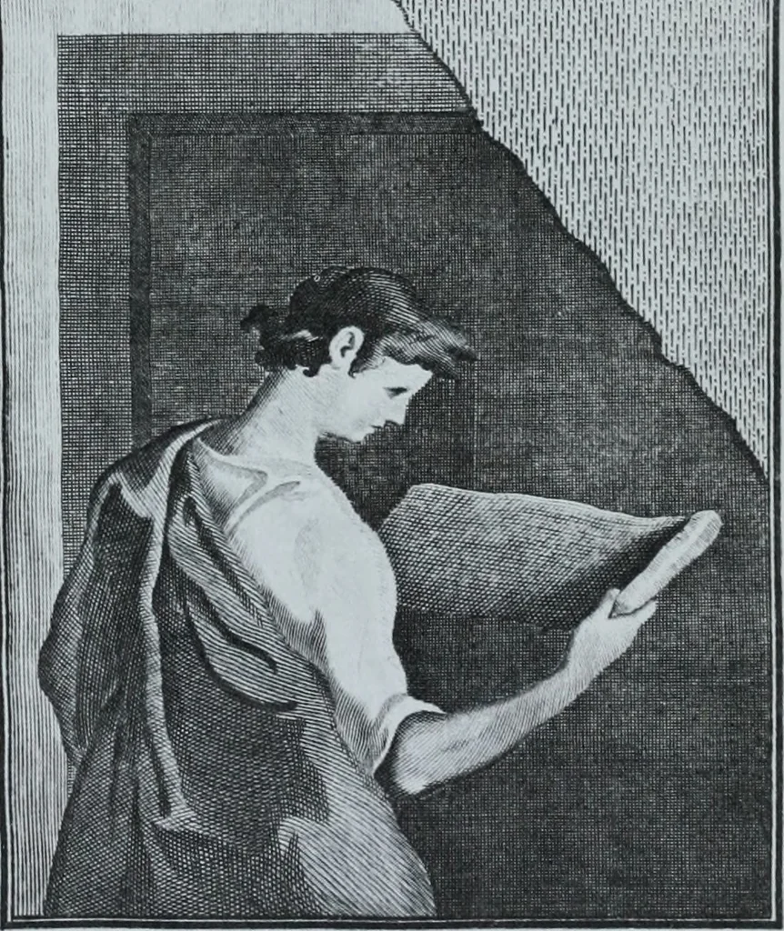 An illustration from Dictionnaire des arts de peinture, sculpture et gravure, 1792, leaf 1