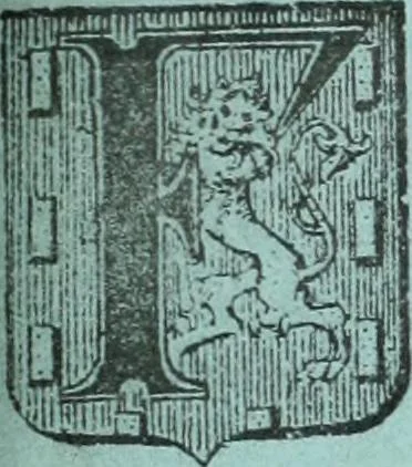 An illustration from Dictionnaire des figures héraldiques, 1894, leaf 3