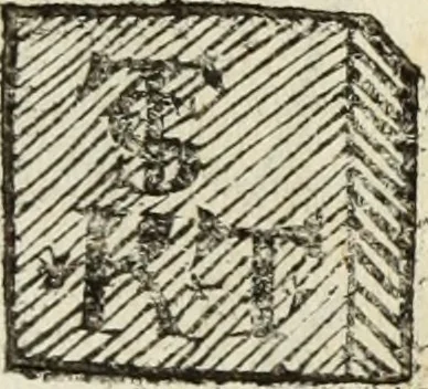 An illustration from Dictionnaire des monogrammes, chiffres, lettres initiales, logogryphes, rébus, &c. sous lesquels les plus célébres peintres, graveurs & dessinateurs ont dessiné leurs noms, 1750, leaf 284