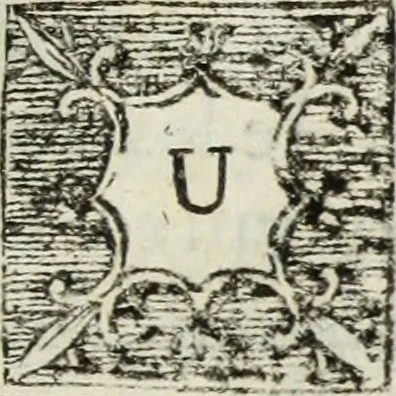 An illustration from Dictionnaire des monogrammes, chiffres, lettres initiales, logogryphes, rébus, &c. sous lesquels les plus célébres peintres, graveurs & dessinateurs ont dessiné leurs noms, 1750, leaf 342
