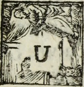 An illustration from Dictionnaire des monogrammes, chiffres, lettres initiales, logogryphes, rébus, &c. sous lesquels les plus célébres peintres, graveurs & dessinateurs ont dessiné leurs noms, 1750, leaf 358