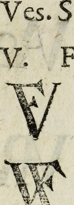 An illustration from Dictionnaire des monogrammes, chiffres, lettres initiales, logogryphes, rébus, &c. sous lesquels les plus célébres peintres, graveurs & dessinateurs ont dessiné leurs noms, 1750, leaf 365