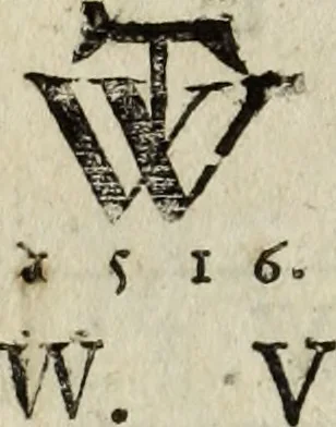 An illustration from Dictionnaire des monogrammes, chiffres, lettres initiales, logogryphes, rébus, &c. sous lesquels les plus célébres peintres, graveurs & dessinateurs ont dessiné leurs noms, 1750, leaf 377