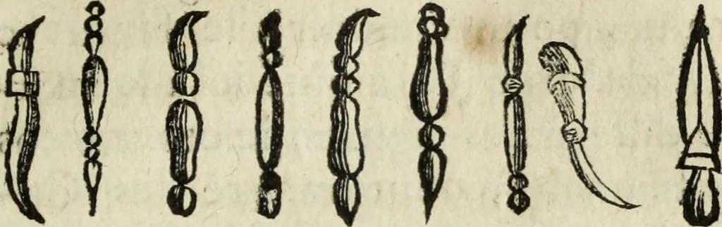 An illustration from Dictionnaire des monogrammes, chiffres, lettres initiales, logogryphes, rébus, &c. sous lesquels les plus célébres peintres, graveurs & dessinateurs ont dessiné leurs noms, 1750, leaf 384