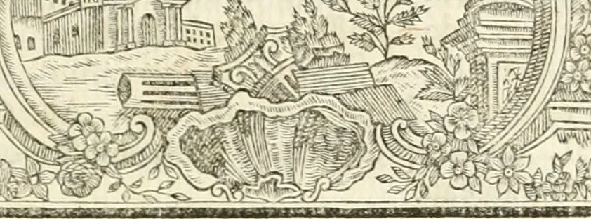 An illustration from Dictionnaire dárchitecture : civile, militaire et navale, antique, ancienne et moderne, et de tous les arts et métiers qui en dépendent : dont tous les termes son exprimés en Francois, Latin, Italien, Espagnol, Anglois et Allemand : enrichie de cent une planches de figures en taille-douce pour en faciliter l'intelligence ..., 1770, leaf 106