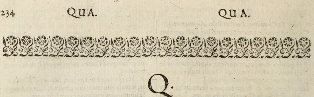 An illustration from Dictionnaire françois.., 1680, leaf 735