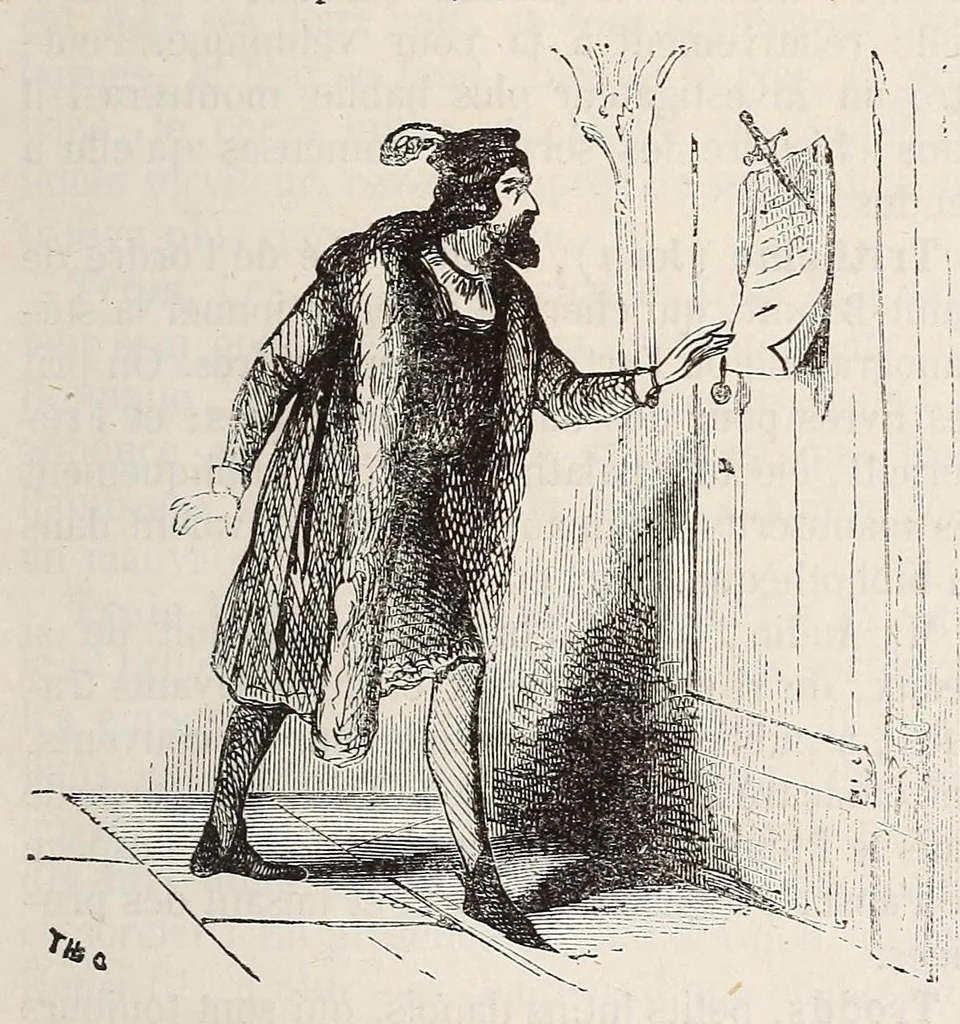 An illustration from Dictionnaire infernal; répertoire universel des êtres, des personnages, des livres, des faits et des choses qui tiennent aux esprits .., 1863, leaf 683