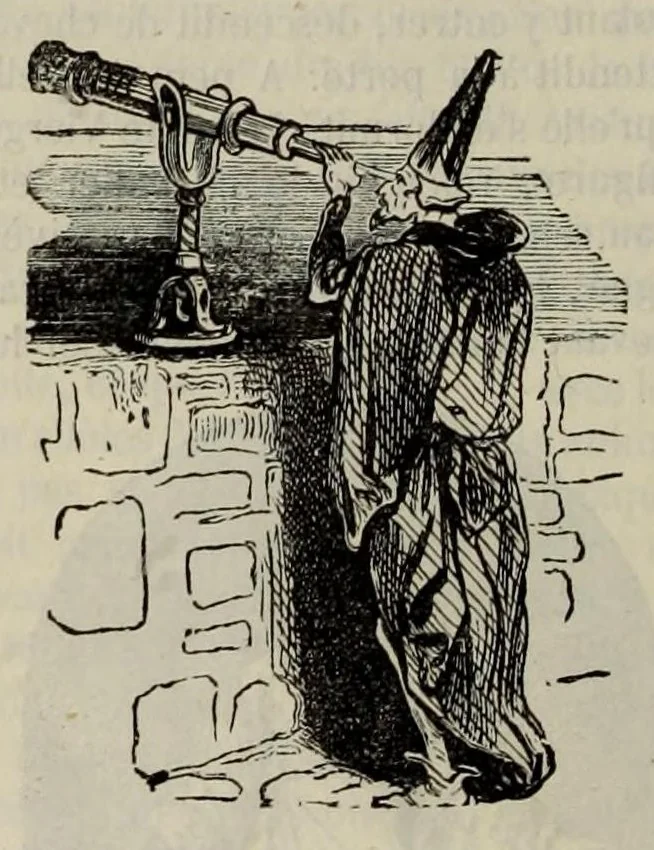 An illustration from Dictionnaire infernal : répertoire universel, des êtres, les personnages, les livres, les faits et les choses qui tiennent aux esprits, aux démons, aux sorciers, au commerce de l'enfer, aux divinations, aux maléfices, a la cabale aux autres sciences occultes, aux prodiges, aux impostures, aux supersititons diverses, et aux pronostics, aux faits actuels du spiritisme, et généralement à toutes les fausses croyances merveilleuses, surprenantes, mystérieuses et surnaturelles, 1863, leaf 354