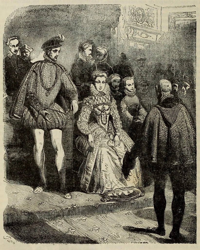 An illustration from Dictionnaire infernal : répertoire universel, des êtres, les personnages, les livres, les faits et les choses qui tiennent aux esprits, aux démons, aux sorciers, au commerce de l'enfer, aux divinations, aux maléfices, a la cabale aux autres sciences occultes, aux prodiges, aux impostures, aux supersititons diverses, et aux pronostics, aux faits actuels du spiritisme, et généralement à toutes les fausses croyances merveilleuses, surprenantes, mystérieuses et surnaturelles, 1863, leaf 556