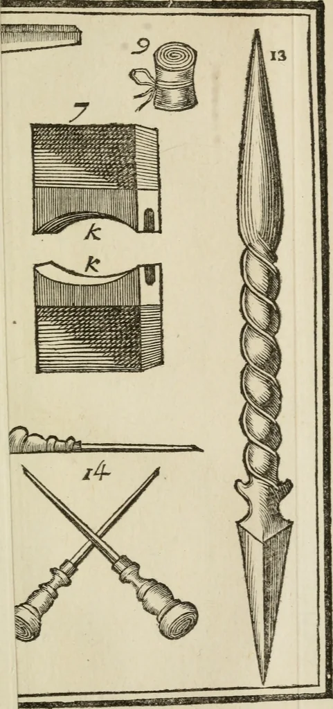 An illustration from Dictionnaire portatif de peinture, sculpture et gravure : avec un traité pratique des differentes manieres de peindre, dont la théorie est développée dans les articles qui en sont susceptibles : ouvrage utile aux artistes, aux eleves & aux amateurs, 1757, leaf 706
