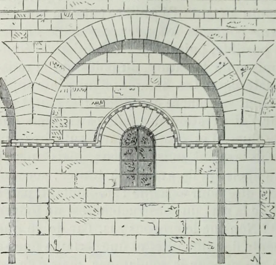An illustration from Dictionnaire raisonné de l'architecture française du XIe au XVIe siècle, 1858, leaf 109