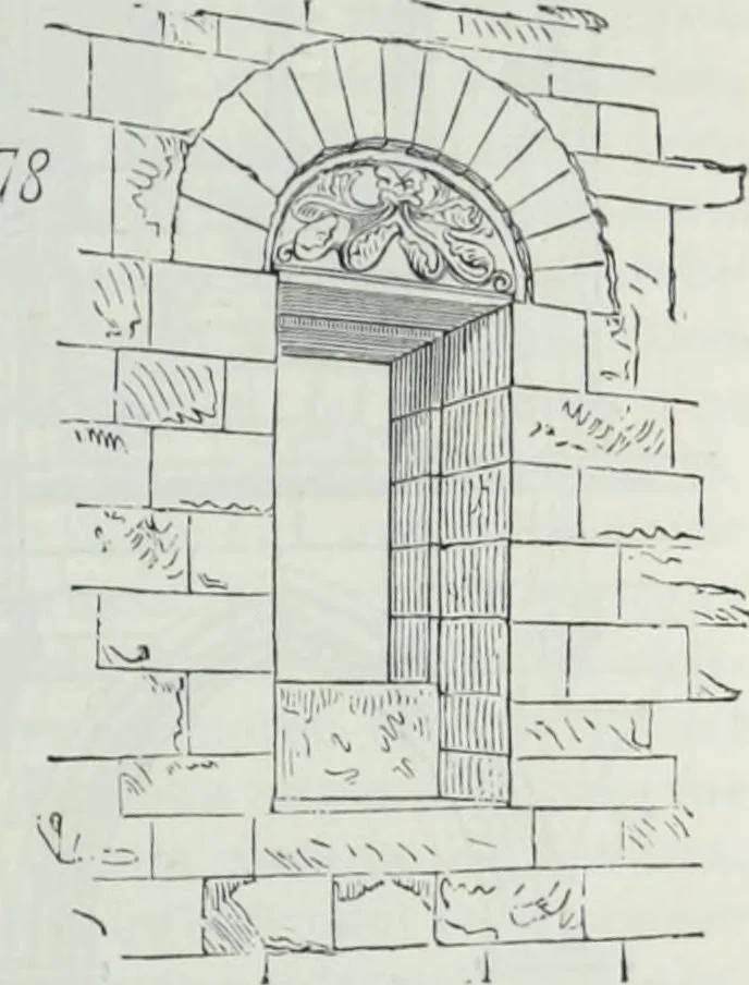 An illustration from Dictionnaire raisonné de l'architecture française du XIe au XVIe siècle, 1858, leaf 110