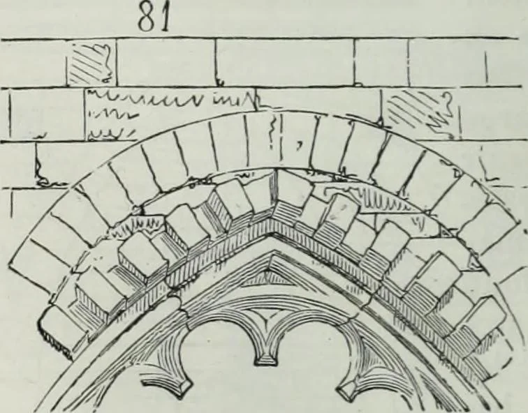 An illustration from Dictionnaire raisonné de l'architecture française du XIe au XVIe siècle, 1858, leaf 111