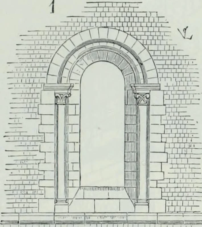 An illustration from Dictionnaire raisonné de l'architecture française du XIe au XVIe siècle, 1858, leaf 114