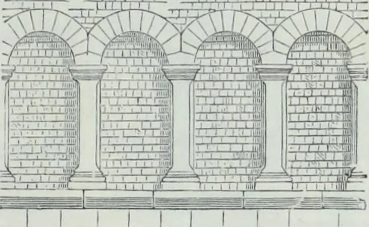 An illustration from Dictionnaire raisonné de l'architecture française du XIe au XVIe siècle, 1858, leaf 114