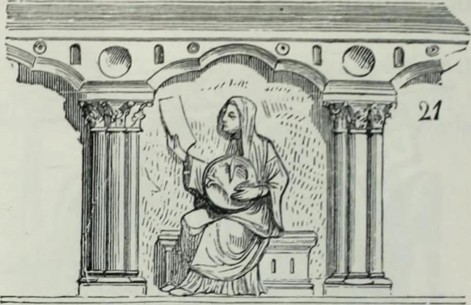 An illustration from Dictionnaire raisonné de l'architecture française du XIe au XVIe siècle, 1858, leaf 129