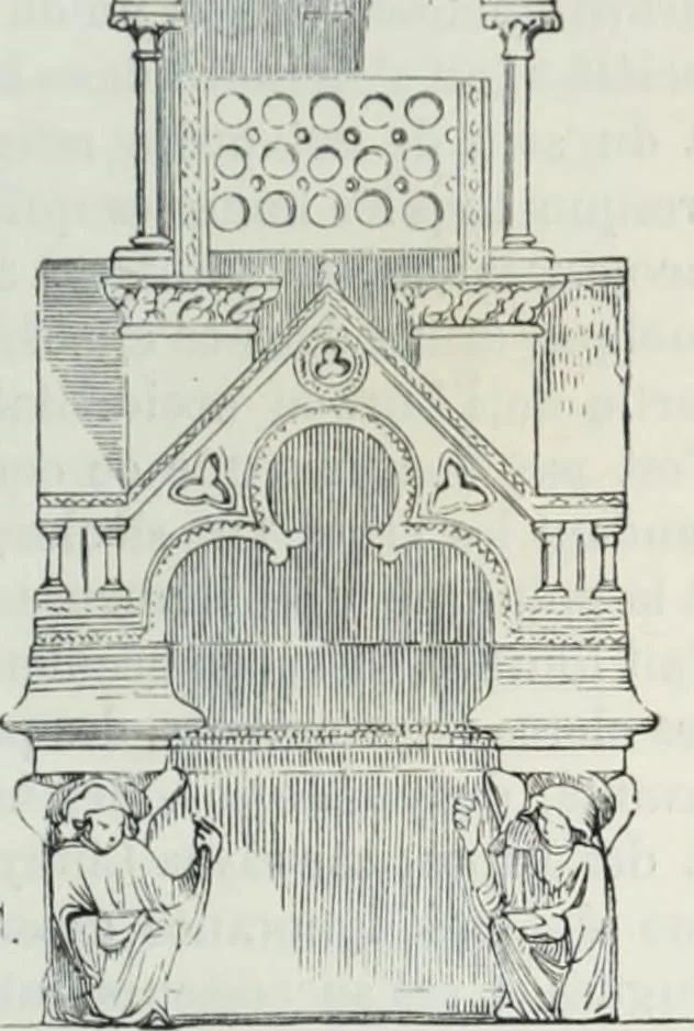 An illustration from Dictionnaire raisonné de l'architecture française du XIe au XVIe siècle, 1858, leaf 132
