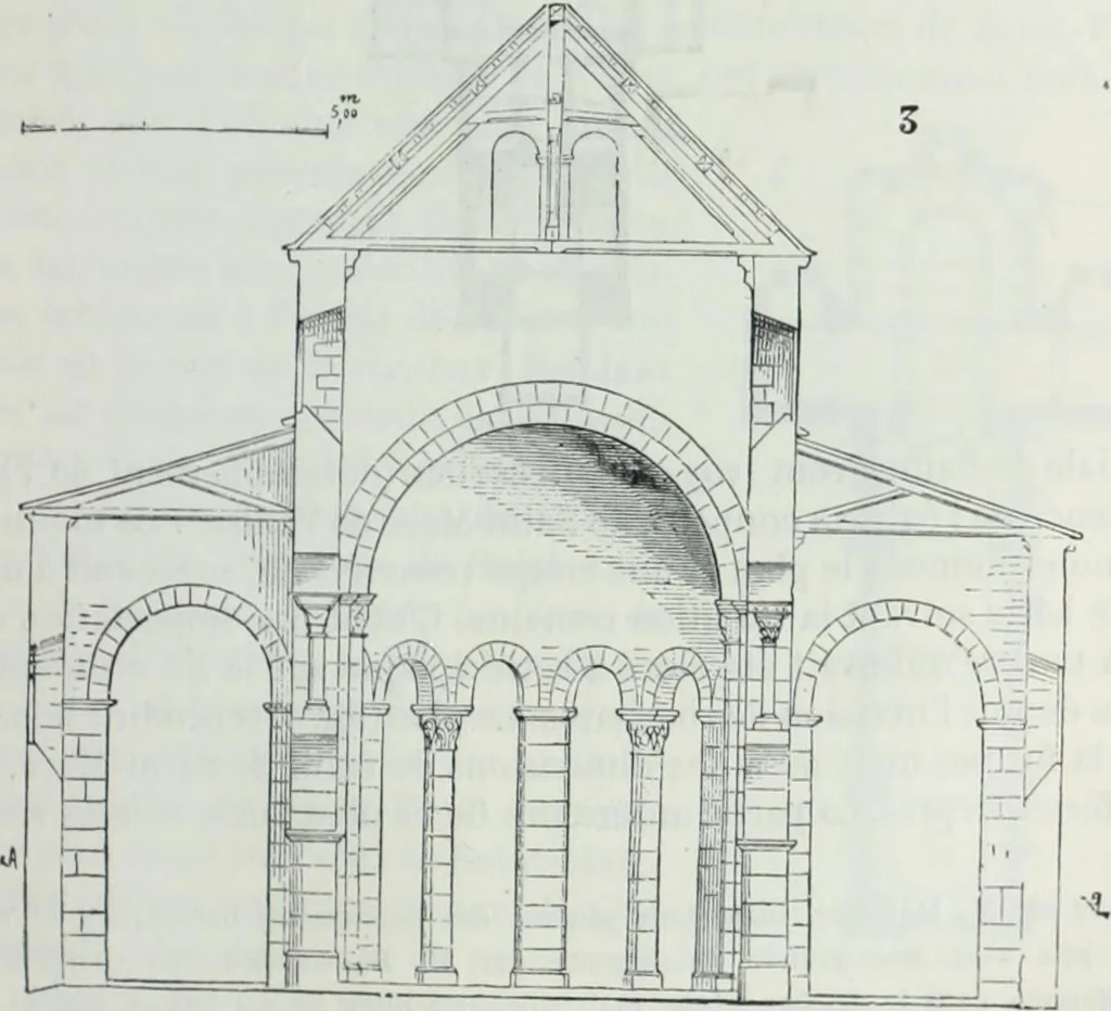 An illustration from Dictionnaire raisonné de l'architecture française du XIe au XVIe siècle, 1858, leaf 194