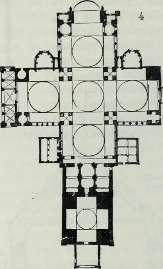 An illustration from Dictionnaire raisonné de l'architecture française du XIe au XVIe siècle, 1858, leaf 195
