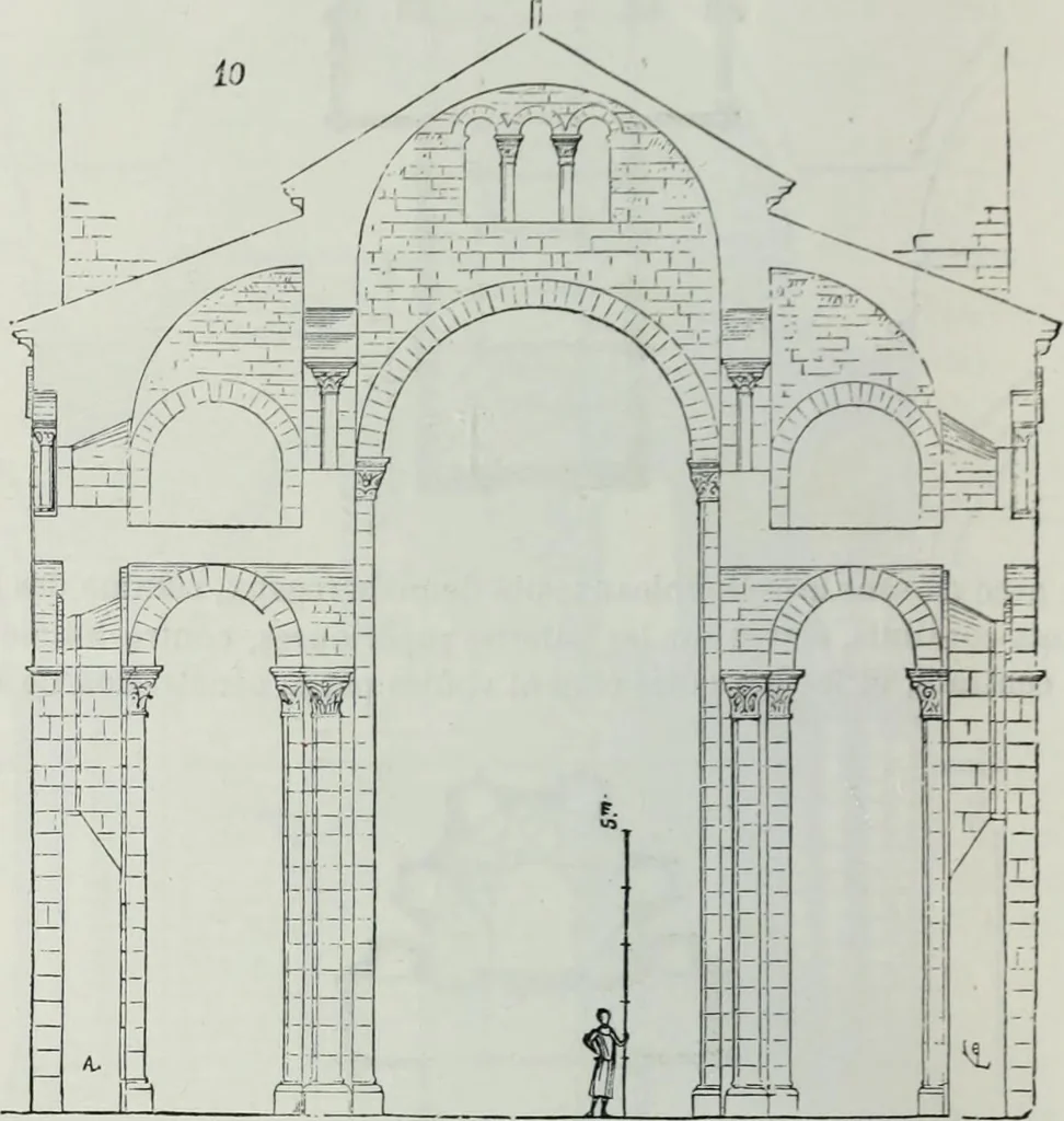 An illustration from Dictionnaire raisonné de l'architecture française du XIe au XVIe siècle, 1858, leaf 199