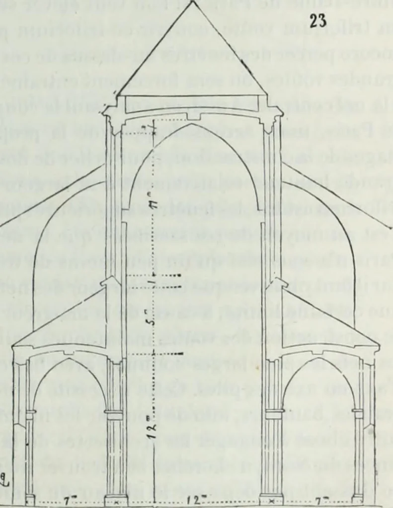 An illustration from Dictionnaire raisonné de l'architecture française du XIe au XVIe siècle, 1858, leaf 212